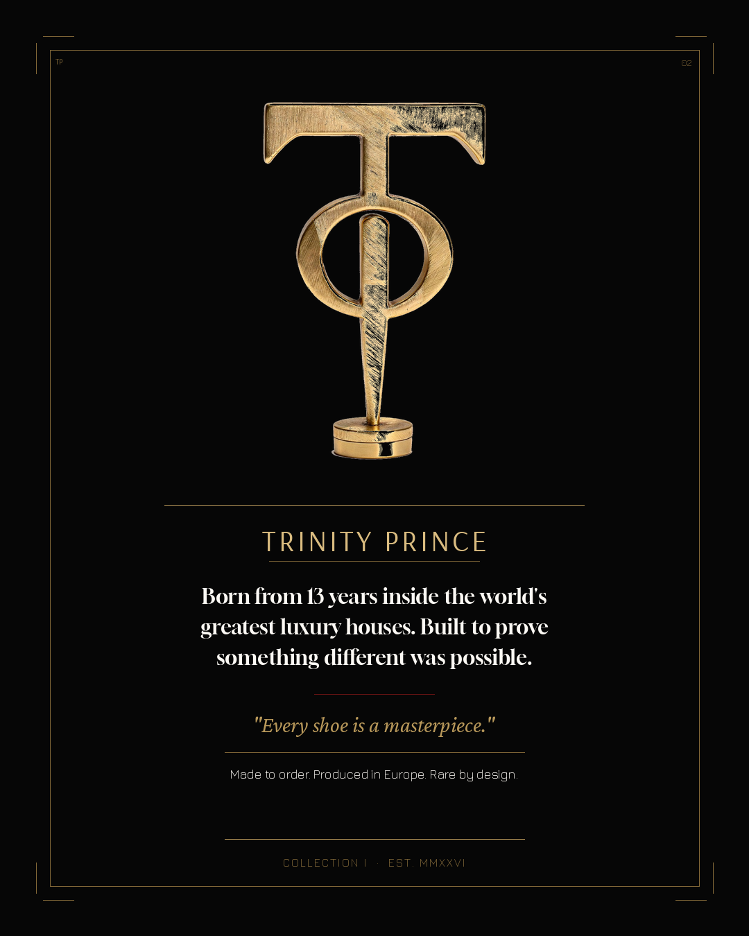 The Founders Tier: Joining the Trinity Prince Inner Circle